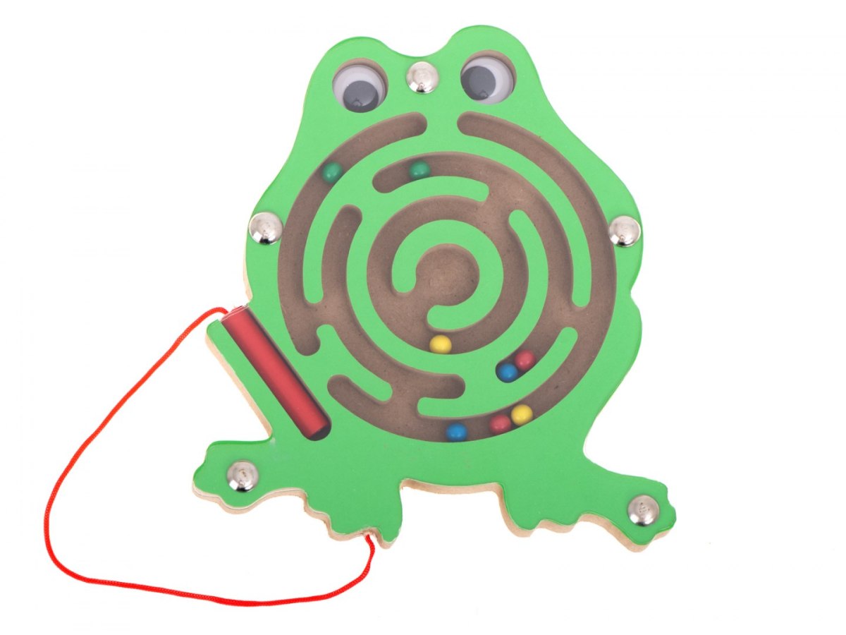 Labirynt magnetyczny - żaba