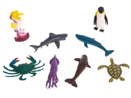 Figurki zwierzęta morskie (8 sztuk)