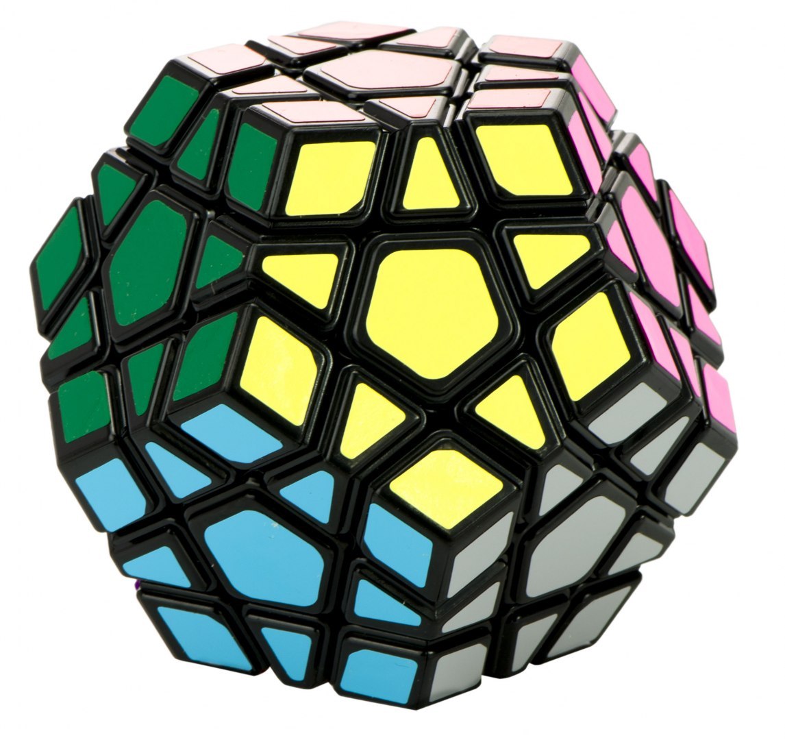 Układanka logiczna - dwunastościenna kostka Rubika