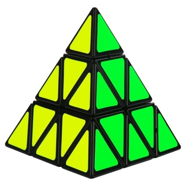 Układanka logiczna - trójkątna kostka Rubika