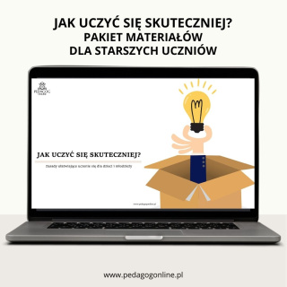 Pakiet materiałów - Jak uczyć się skuteczniej?