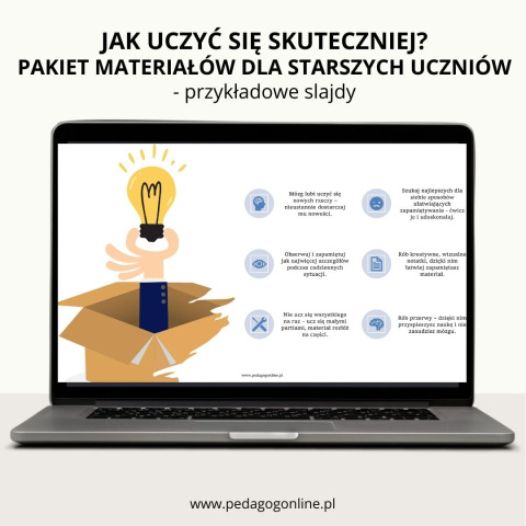 Pakiet materiałów - Jak uczyć się skuteczniej?