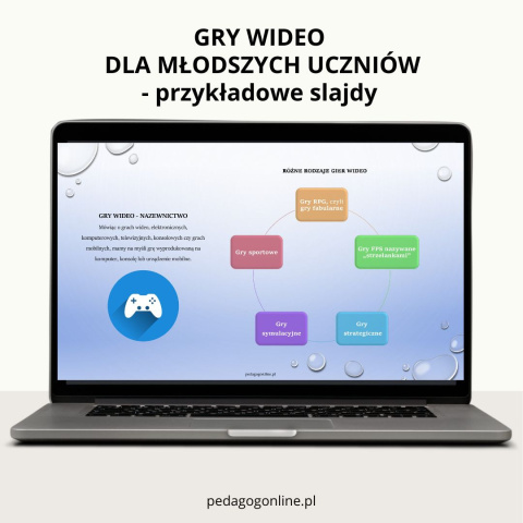 Pakiet profilaktyczny - GRY WIDEO (dla młodszych uczniów)