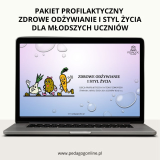 Pakiet profilaktyczny - Zdrowe odżywianie i styl życia (dla młodszych uczniów)