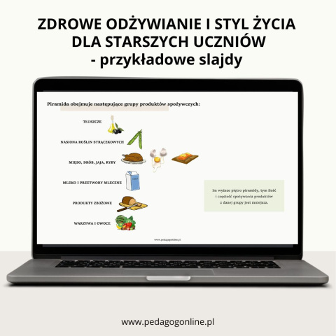 Pakiet profilaktyczny - Zdrowe odżywianie i styl życia (dla starszych uczniów)