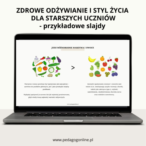 Pakiet profilaktyczny - Zdrowe odżywianie i styl życia (dla starszych uczniów)