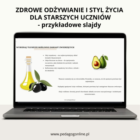 Pakiet profilaktyczny - Zdrowe odżywianie i styl życia (dla starszych uczniów)