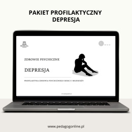 Zestaw 2 pakietów - Depresja, Zdrowie psychiczne dla młodszych uczniów