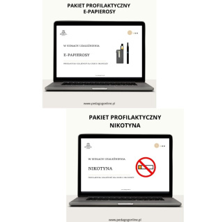 Zestaw 2 pakietów - E-papierosy, Nikotyna