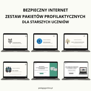BEZPIECZNY INTERNET (dla starszych) - Cyberprzemoc, Fonoholizm, Media społecznościowe, Gry wideo, Netykieta, Fake newsy