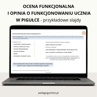 Ocena funkcjonalna i opinia o funkcjonowaniu ucznia w pigułce