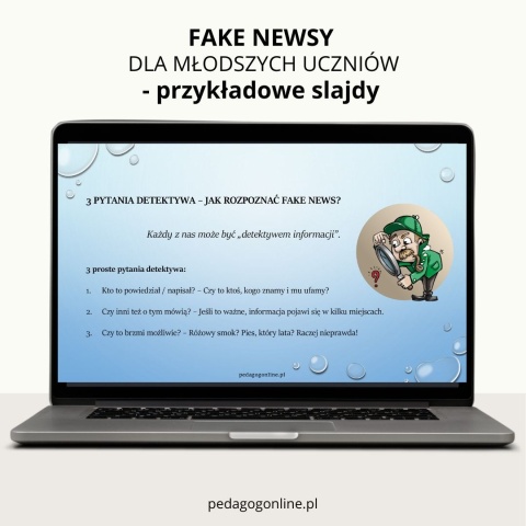 Pakiet profilaktyczny - FAKE NEWSY (dla młodszych uczniów)