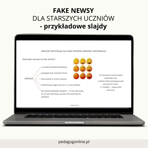 Pakiet profilaktyczny - FAKE NEWSY (dla straszych uczniów)