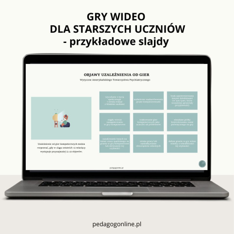 Pakiet profilaktyczny - GRY WIDEO (dla starszych uczniów)