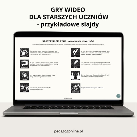 Pakiet profilaktyczny - GRY WIDEO (dla starszych uczniów)