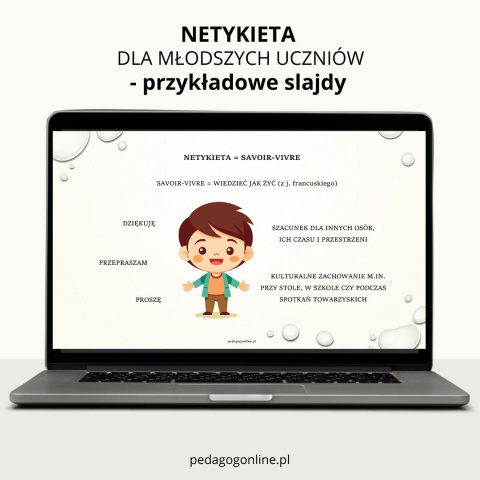 Pakiet profilaktyczny - NETYKIETA (dla młodszych uczniów)