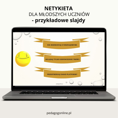 Pakiet profilaktyczny - NETYKIETA (dla młodszych uczniów)