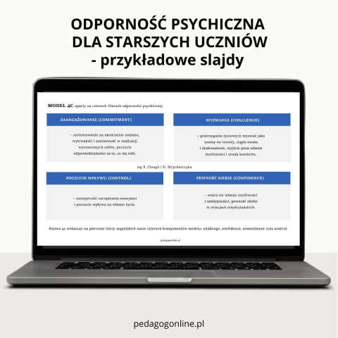 Pakiet profilaktyczny - ODPORNOŚĆ PSYCHICZNA (dla starszych uczniów)