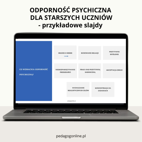 Pakiet profilaktyczny - ODPORNOŚĆ PSYCHICZNA (dla starszych uczniów)