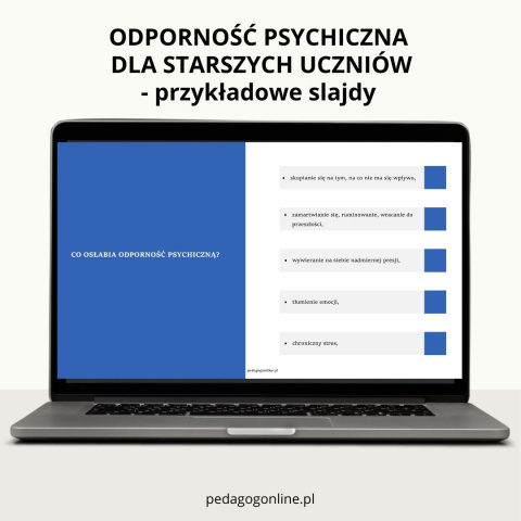 Pakiet profilaktyczny - ODPORNOŚĆ PSYCHICZNA (dla starszych uczniów)