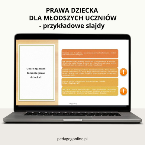 Pakiet profilaktyczny - Prawa dziecka (dla młodszych uczniów)