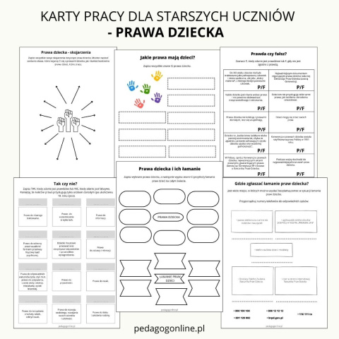 Pakiet profilaktyczny - Prawa dziecka (dla starszych uczniów)