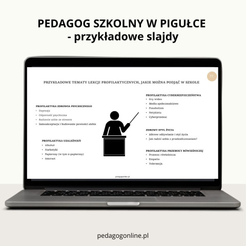 Pedagog szkolny w pigułce