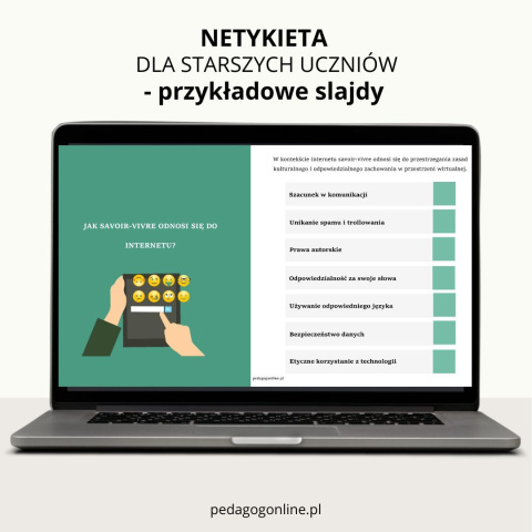 Pakiet profilaktyczny - NETYKIETA (dla starszych uczniów)