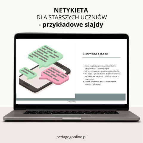 Pakiet profilaktyczny - NETYKIETA (dla starszych uczniów)