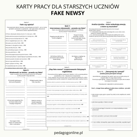 Zestaw 2 pakietów - FAKE NEWSY