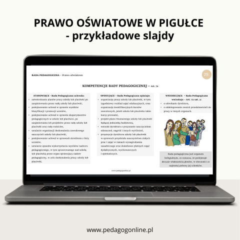 Zestaw 2 produktów - Pedagog szkolny w pigułce + Prawo oświatowe w pigułce