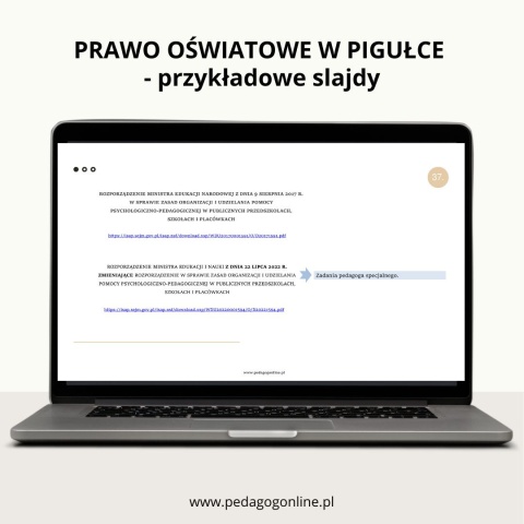 Zestaw materiałów psychologiczno-pedagogicznych