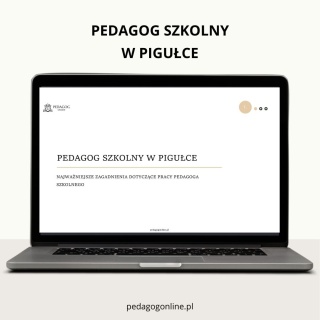 Zestaw dla pedagoga szkolnego - Pedagog szkolny w pigułce + Tipy dla pedagoga