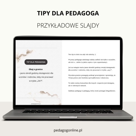 Zestaw dla pedagoga szkolnego - Pedagog szkolny w pigułce + Tipy dla pedagoga